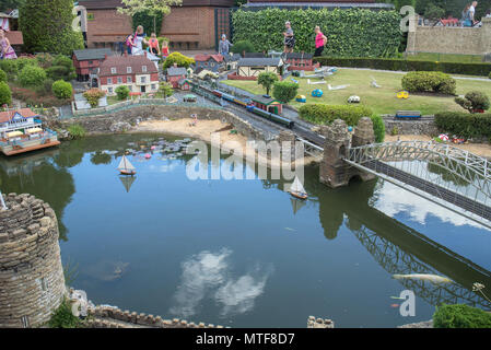 Bekonscot Model Village, Beaconsfield, Buckinghamshire Foto Stock