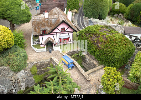 Bekonscot Model Village, Beaconsfield, Buckinghamshire Foto Stock