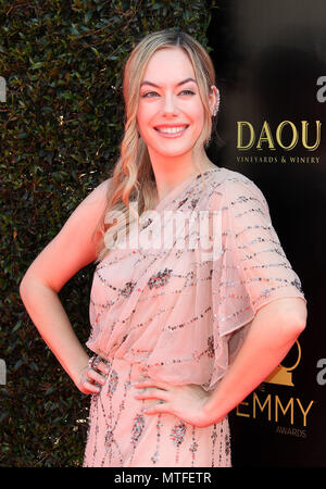Quarantacinquesimo Giorno annuale Creative Arts Emmy Awards 2018 gli arrivi presso la Pasadena Civic Center a Pasadena, in California. Dotato di: Annika Noelle dove: Los Angeles, California, Stati Uniti quando: 27 Apr 2018 Credit: Adriana M. Barraza/WENN.com Foto Stock