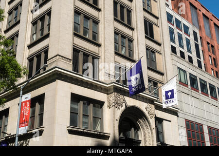 NYU Classe edifici, Greenwich Village, New York, Stati Uniti d'America Foto Stock