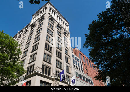 NYU Classe edifici, Greenwich Village, New York, Stati Uniti d'America Foto Stock