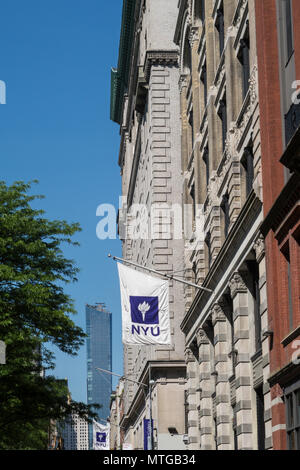 NYU Classe edifici, Greenwich Village, New York, Stati Uniti d'America Foto Stock