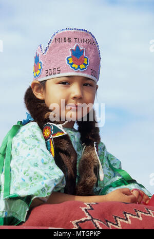 Trattato giorno Princess a Yakama Nation trattato giorno commemorazione, Yakama Indian Reservation, Toppenish, Washington Foto Stock