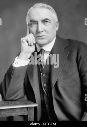 Presidente Warren G. Harding, circa 9200 Foto Stock