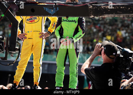 Danica Patrick a Indy 2018 Foto Stock