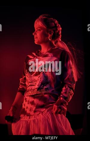 Lily Allen esegue alla gente comune Festival in Southampton Foto Stock