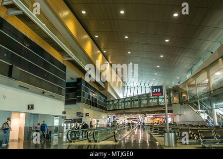 Internationla Miami Airport Terminal Sud Foto Stock