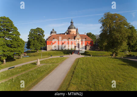 Il castello di Gripsholm entrata principale Foto Stock