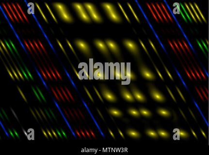 Abstract dinamica scheda di moderno design multicolore modello decorativo Foto Stock