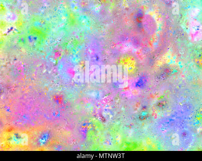 Abstract multicolore acquerello decorativo, multicolore sfondo decorativo pattern Foto Stock