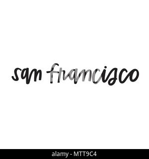 San Francisco Illustrazione Vettoriale