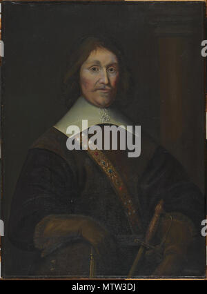 . Inglese: 'Sir Richard Saltonstall (1586-1658), dopo un del xvii secolo originale olandese attribuita a Abraham de Vries (c. 1590-1650/52)' . tra circa 1840 e circa 1852 521 Richard Saltonstall Harvard Foto Stock