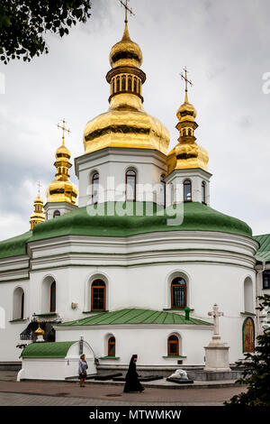 Chiesa dell'Esaltazione della croce, Pechersk Lavra complesso del convento, Kiev, Ucraina Foto Stock