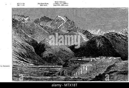 . Inglese: immagine sulla pagina 38 del Escalades dans les Alpes . 1873. Edward Whymper (1840-1911) nomi alternativi Эдуард Уимпер; Whymper; J. Edward Whymper Descrizione British alpinista, Illustrator e explorer British alpinista Data di nascita e morte 27 Aprile 1840 16 Settembre 1911 Luogo di nascita e morte Londra Francia competente controllo : Q319974 VIAF: 95214840 ISNI: 0000 0001 0927 2940 ULAN: 500091464 LCCN: N84228331 NLA: 35606214 WorldCat 462 Pagina 038 - Escalades dans les Alpes - Whymper Foto Stock