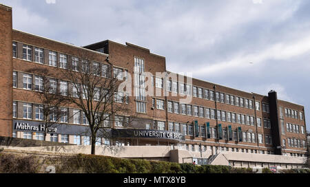 Brighton, Regno Unito - 28 Marzo 2018: la mitra House Edificio dell'Università di Brighton Foto Stock