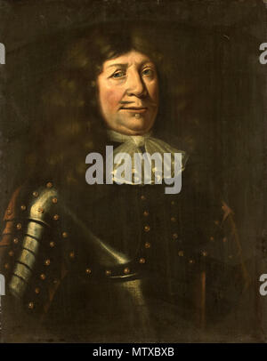 . Carel Rabenhaupt (1602-75). Luitenant-generaal.[1] titolo alternativo(s): Portret van Carel Rabenhaupt (1602-1675), luitenant-generaal.[2] Portret van Karl von Rabenhaupt Sucha (1602-1675).[3] . circa 1670 (1650-1674) 112 Rabenhaubt Carel (1670) Foto Stock