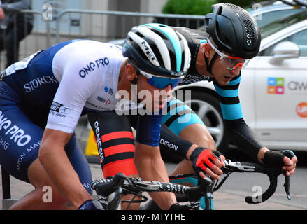 Salisbury, Wiltshire, Regno Unito. Il 31 maggio 2018. 2018 OVO Energy Tour serie Grand Final. Credito: JWO/Alamy Live News Foto Stock