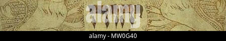 . Inglese: xviii secolo shiviti, di origine sconosciuta, su pergamena . Il 31 marzo 2011, 06:54 (UTC). Shiviti su pergamena.jpg: immagine sulla libreria di Yale sito del xviii secolo shiviti lavoro derivato: Aprile8 (PARLA) 555 Shiviti su vellumTetragrammaton Foto Stock