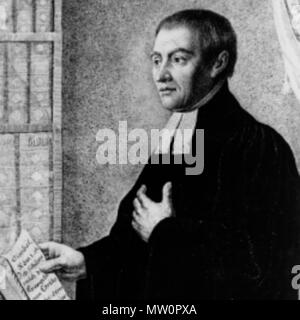 . Martin Stephan (1777-1846), sassone e American pastore luterano di origine ceca . Xix secolo. Sconosciuto 575 Stephan M Foto Stock