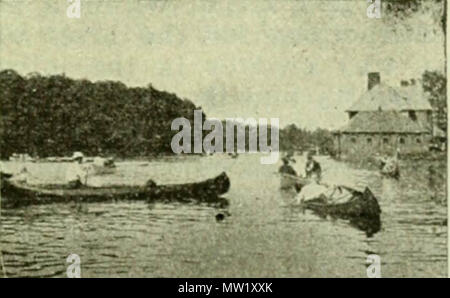 "Carrello viaggi attraverso il New England .." (1900) Foto Stock