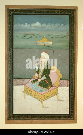 . Inglese: indiani, con dossi Sultan Abu detto Mirza data sconosciuta pittura gouache su carta AC 1967.30 dono di Alban G. Widgery . Data sconosciuta. Indiana, con dossi 580 Sultan Abu detto Mirza Foto Stock