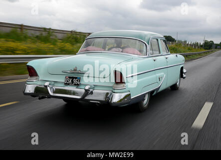 1955 Lincoln Capri classic American automobile berlina Foto Stock