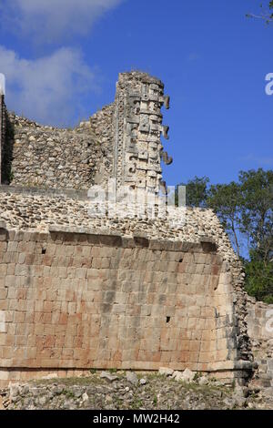 Uxmal - Antica città maya sulla penisola dello Yucatan Foto Stock