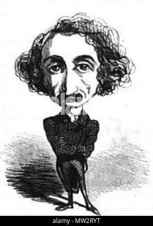 . Français : Caricatura de Pascal Duprat vers 1848-49, par Cham. 1850. Cham (Amédée de Noé) 173 Pascal Duprat par Cham Foto Stock