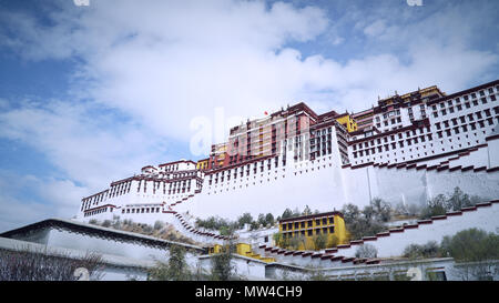 Palazzo del Potala, Lhasa, in Tibet, in Cina
