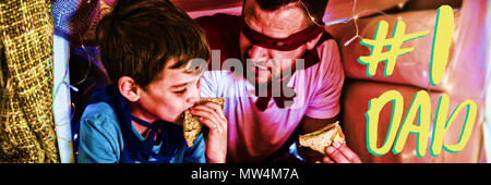 Immagine composita della chiusura del testo giallo e il numero Foto Stock