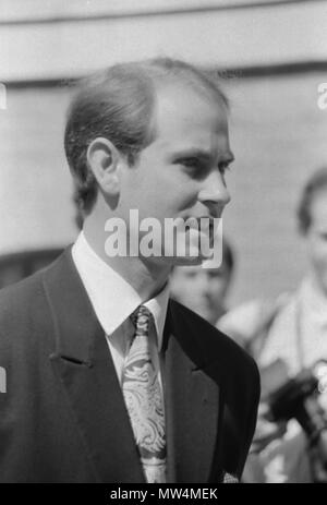 Edward , Earl del Wessex , Soho Festival 1996 Foto Stock