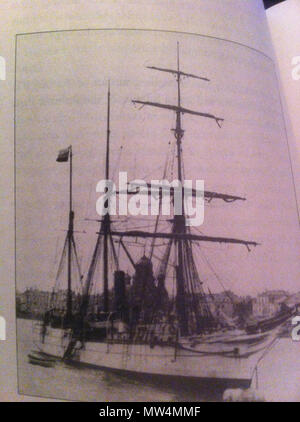 . Inglese: Svyataya Anna prima della partenza per il suo ultimo viaggio. Il 20 novembre 2013, 19:38:23. Valerian Albanov 538 Saintannaship Foto Stock