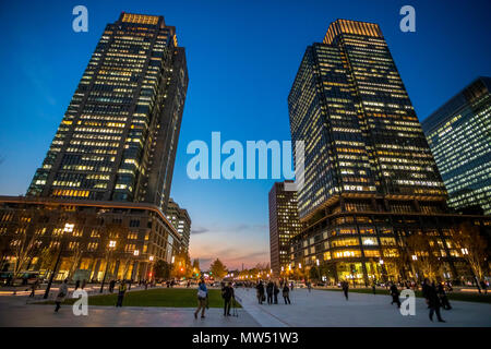 In Giappone , il Tokyo City, Marunochi District Foto Stock