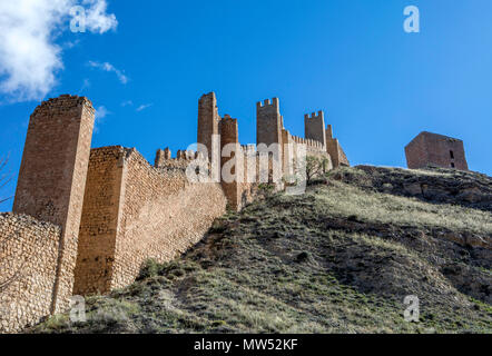 Spagna, Aragon , provincia di Teruel, Albarracin City Foto Stock