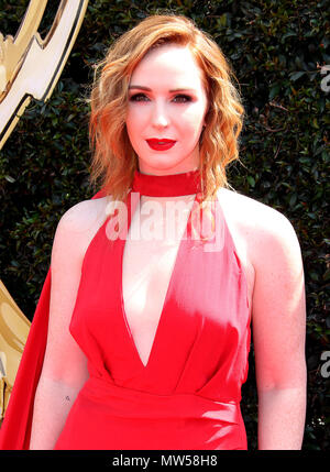 Quarantacinquesimo Giorno annuale Emmy Awards 2018 gli arrivi presso la Pasadena Civic Center a Pasadena, in California. Dotato di: Camryn Grimes dove: Los Angeles, California, Stati Uniti quando: 29 Apr 2018 Credit: Adriana M. Barraza/WENN.com Foto Stock