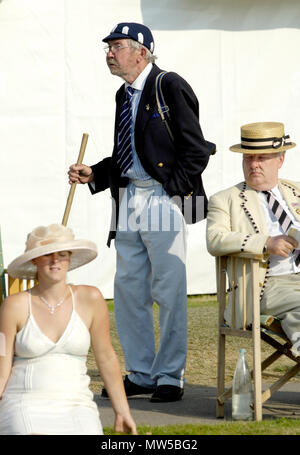 Henley, Gran Bretagna. Sabato 01/07/2006 Henley Royal Regatta, visualizzare gli spettatori, in steward Enclosure, Henley raggiungere, Inghilterra 08/07/2007 [© Foto Stock