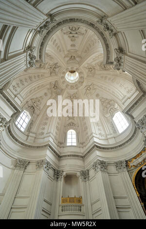 Italia, Roma, chiesa di Sant'Ivo alla Sapienza interiore Foto Stock