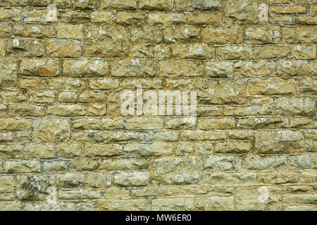 Old Cotswold Stonewall sfondo texture astratta per designer artisti e fotografi 3d Foto Stock