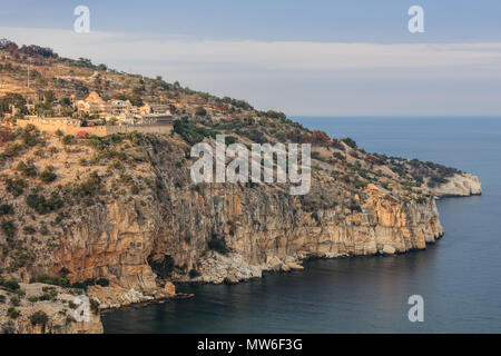 L'arcangelo Michele monastero in Thassos Island, Macedonia orientale e Tracia, Grecia Foto Stock