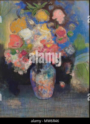 . Français : Fleurs 452 Odilon Redon Fleurs Foto Stock