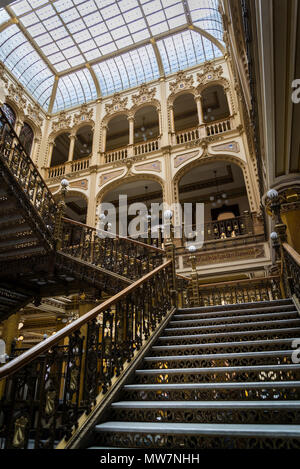 Palazzo postale di Città del Messico, anche noto come 'Correo Mayor' o il principale ufficio postale, Città del Messico, Messico Foto Stock