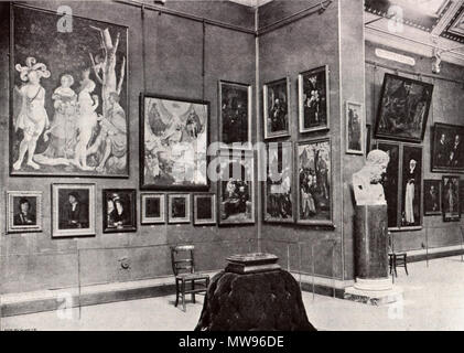 . Galerie der alten Meister in der öffentlichen Basler Kunstsammlung . 1907. Questo file è privo di informazioni sull'autore. 73 Basel Kunstsammlung 1907 Foto Stock