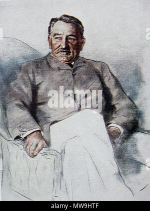 . Cecil John Rhodes 1853-1902 South African mining magnate e politico 119 Cecil John Rhodes00 Foto Stock