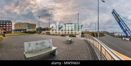 La parola South Shields Foto Stock