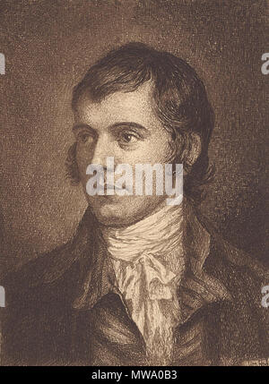 . Robert Burns (1759 - 1796): inglese Robert Burns, attacco verticale. Deutsch: Robert Burns . 1896. William foro R.S.A. 106 Foro Burns Foto Stock