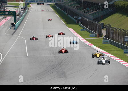 Malaysian Grand Prix: un finale di gara per il circuito di Sepang Foto Stock