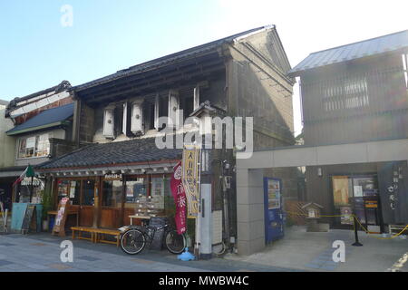 Kurazukuri Store House di Kawagoe Giappone Foto Stock