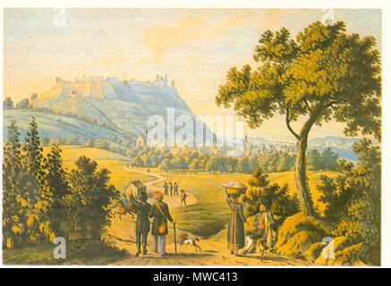 281 Hohen Asperg von Möglingen Foto Stock