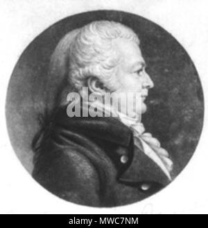 . Samuel Whittlesey Dana . 1806. Charles Balthazar Julien Févret de Saint-Mémin (1770-1852) 151 SamuelDana Foto Stock