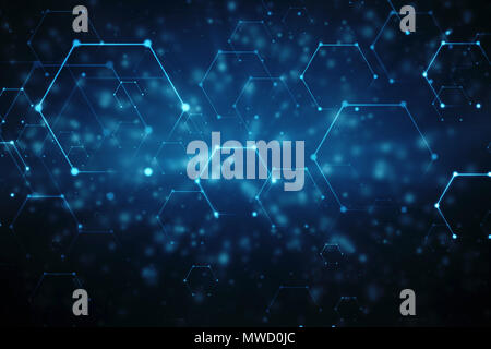 Medico sfondo astratto, struttura medica sfondo Foto Stock